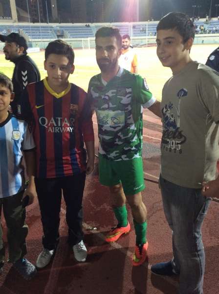 الفرحان نال تشجيعا خاصا في مواجهة السالمية. 