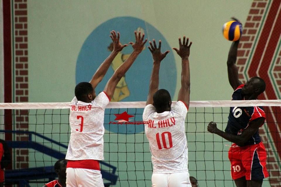 جانب من مباراة أهلي بنغازي الليبي وكمبالا الأوغندي