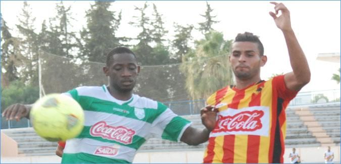 من مباراة الذهاب بين نادي حمام الانف وترجي جرجيس 