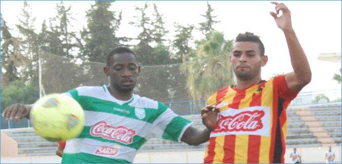 من مباراة الذهاب بين نادي حمام الانف وترجي جرجيس