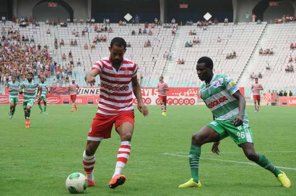 من مباراة الذهاب بين النادي الافريقي والملعب القابسي 