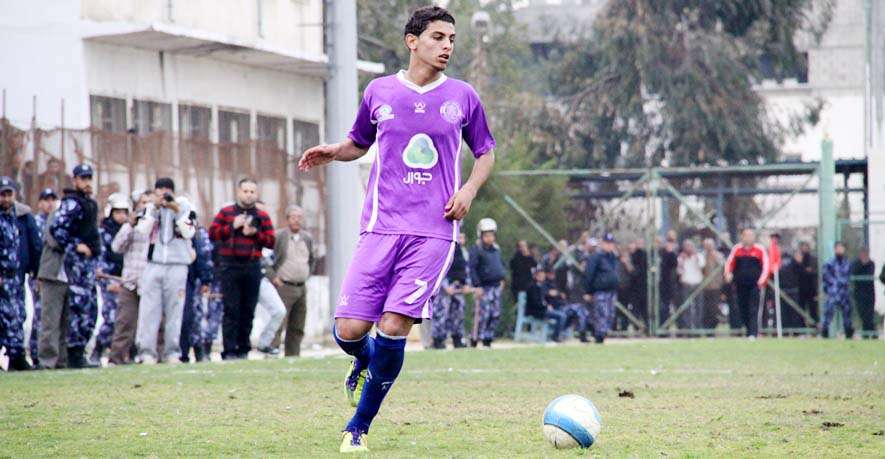  همام ابو حسنين لاعب الأمعري 