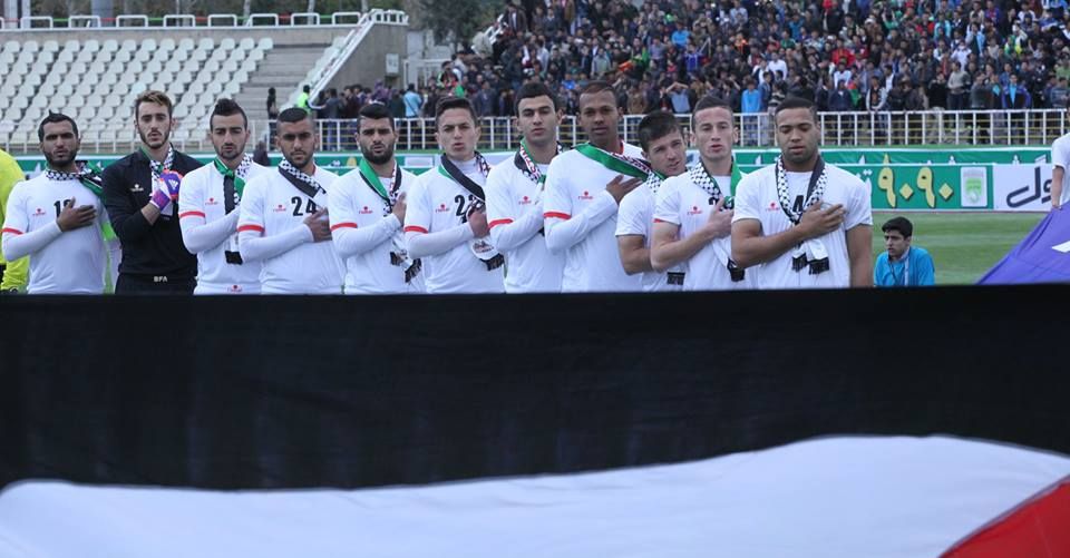 من لقاء الأولمبي الفلسطيني مع نظيره الفلسطيني 