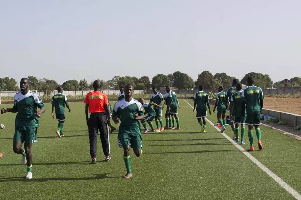 من تدريبات موريتانيا في غامبيا 