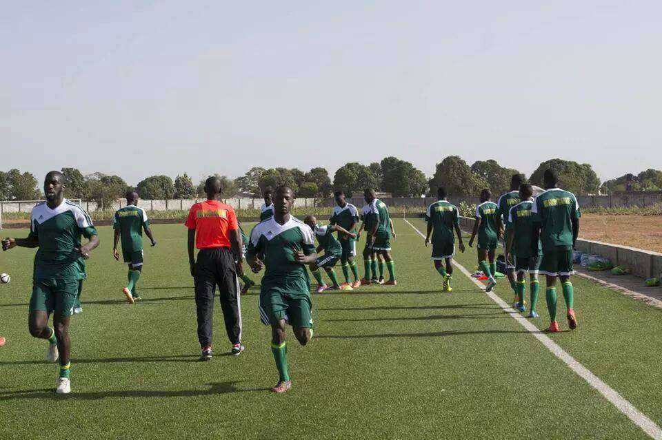 من تدريبات موريتانيا في غامبيا 