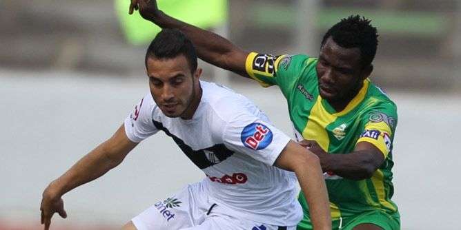 من مباراة الذهاب بين الصفاقسي وقوافل قفصة