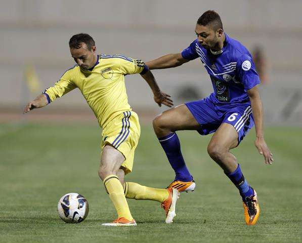 من لقاء الرمثا والحسين إربد