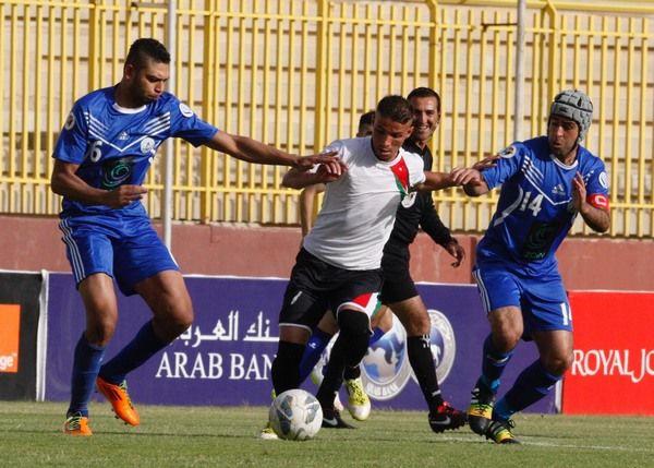 فريق الرمثا خسر نقطتين بتعادله مع المنشية