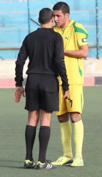 الشرمان أثناء مشاركته بدوري الشبابخب 