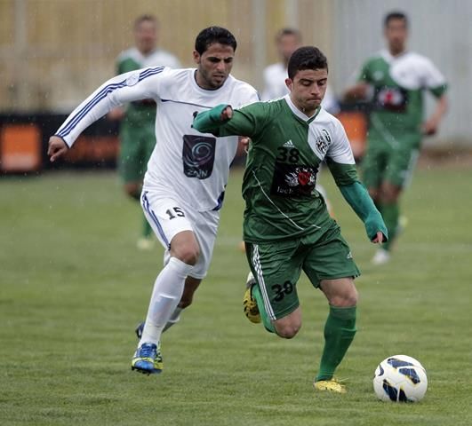 من لقاء اتحاد الرمثا وذات راس اليوم