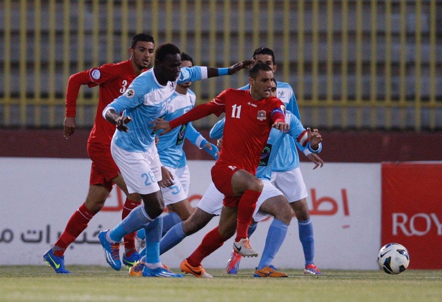 من لقاء الفيصلي والجزيرة