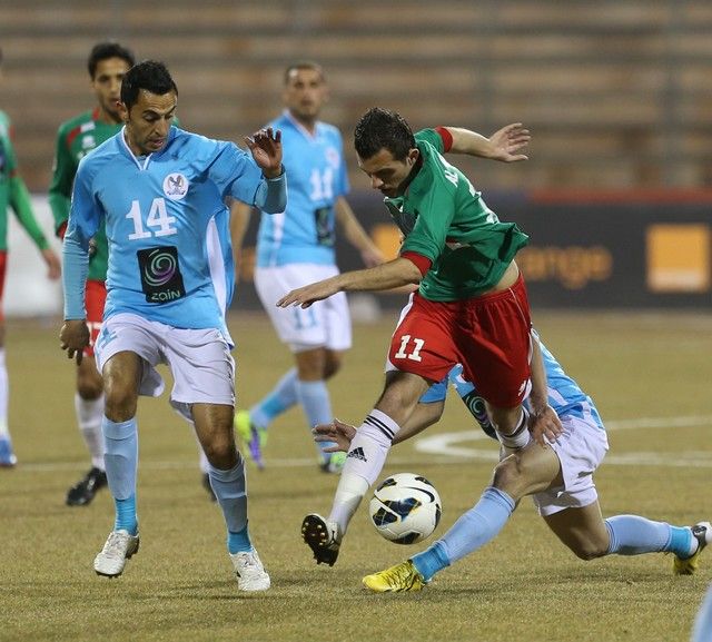 من لقاء سابق بين الفيصلي والوحدات 