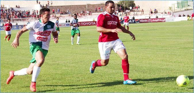 من مباراة الذهاب  بين النجم الساحلي ونادي حمام الانف 