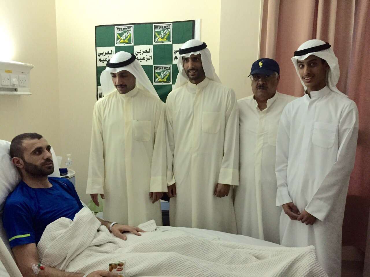 مقر هايل في المستشفى الأميري شهد توافد كبار الشخصيات في الكويت