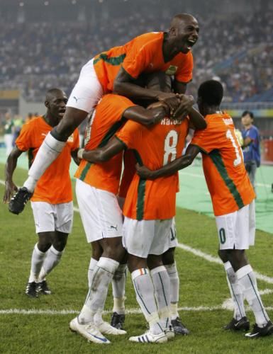 ساحل العاج تأهلت الى دور الثمانية