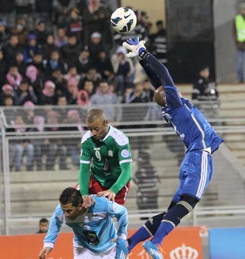 جانب من لقاء الذهاب