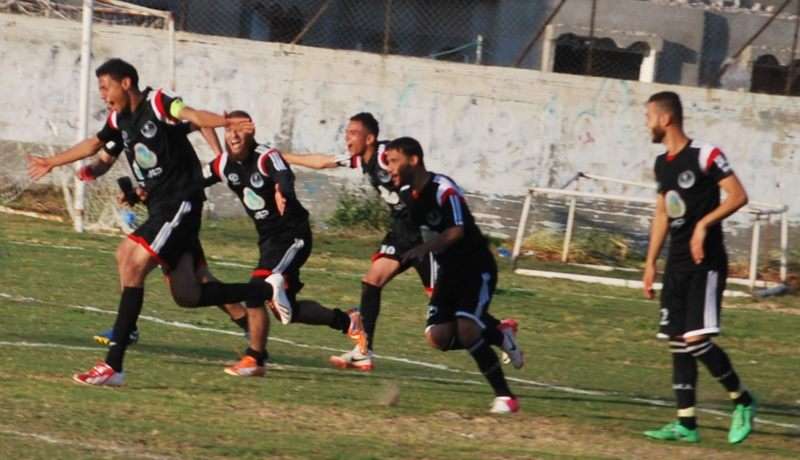 فرحة لاعبي البريج