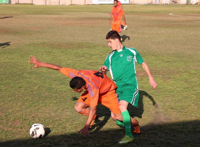 لقطة من لقاء الاتحاد والصلاح   