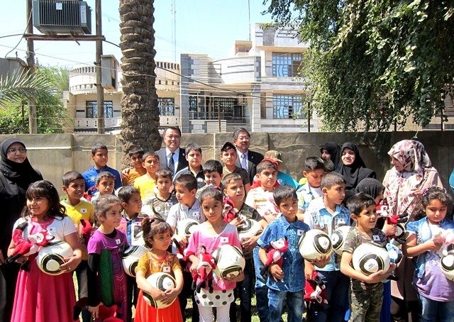 زيارة وفد الاتحاد الياباني في العاصمة العراقية بغداد