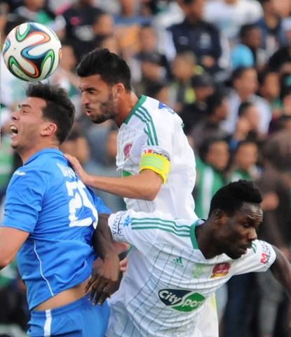 جانب من المباراة