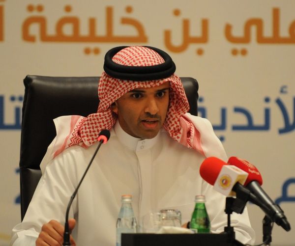 رئيس الاتحاد علي بن خليفة