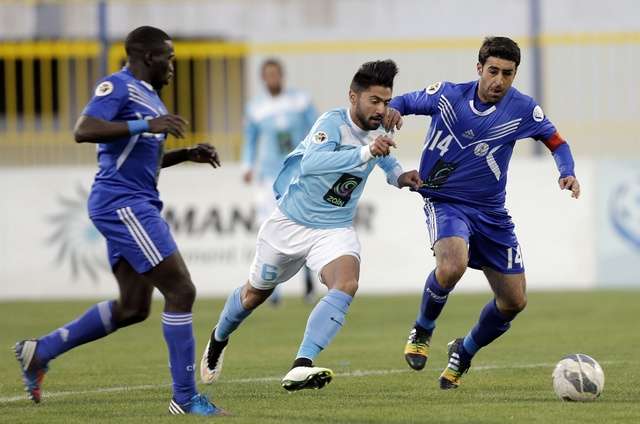 من لقاء الرمثا والفيصلي