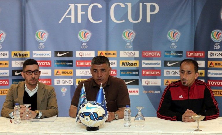 عرار مدرب وادي النيص يتحدث بالمؤتمر الصحفي