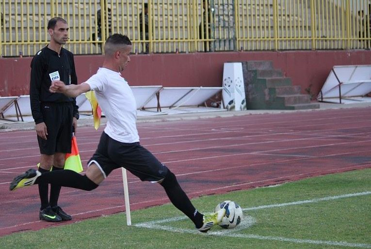 مالك البرغوثي سجل هدف التعادل للمنشية 