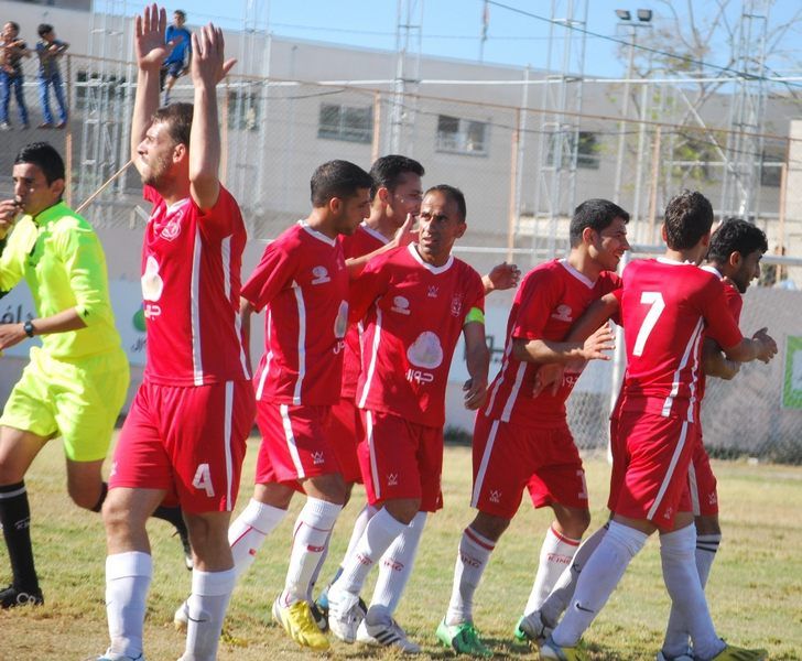 فرحة شباب خان يونس بالفوز والوصافة     