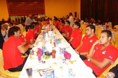 لاعبو المنتخب المصري