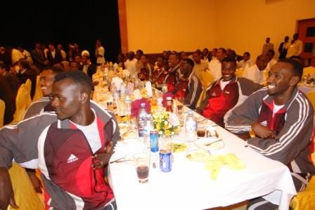 لاعبو المنتخب السوداني