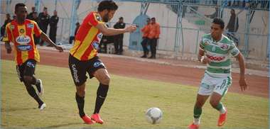 من مباراة الذهاب بين الترجي التونسي والملعب القابسي