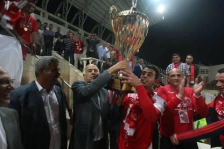 أهلي الخليل يتوج بلقب كأس  فلسطين
