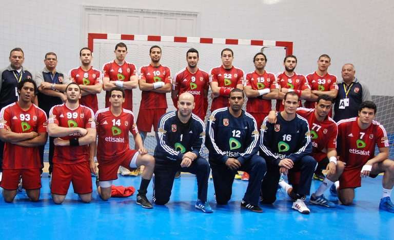 الفريق الأول لكرة اليد بالنادي الأهلي المصري