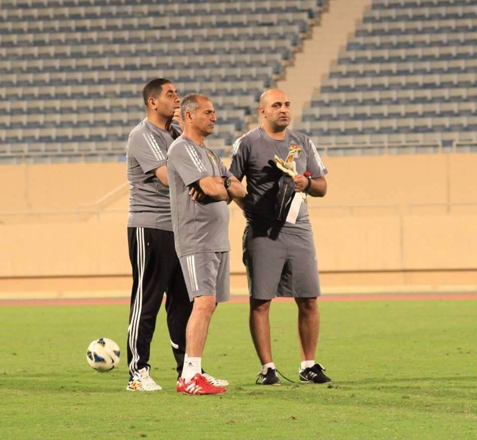الجهاز الفني والتدريبي لمنتخب الأردن 