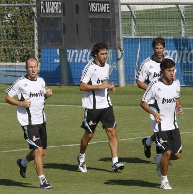 من تدريبات ريال مدريد الأخيرة استعدادا للقاء فالنسيا