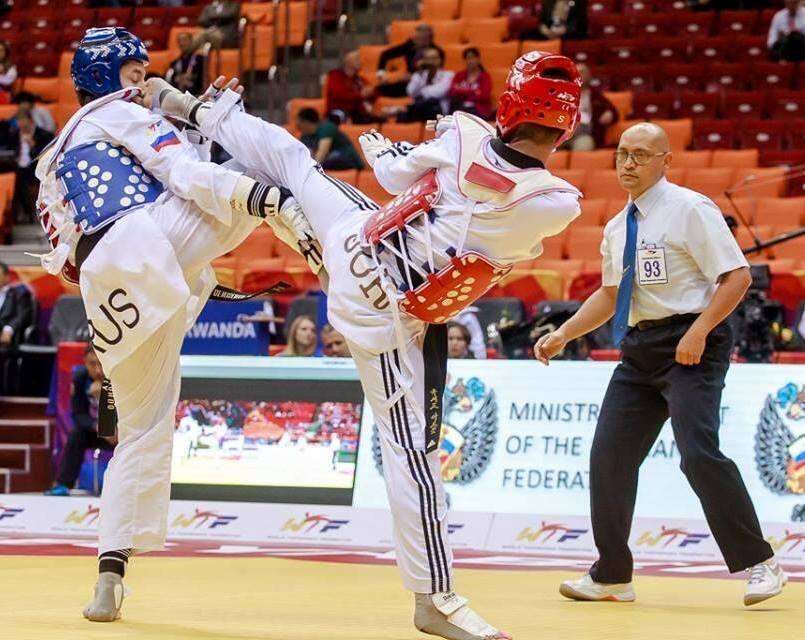 الأردني أبو غوش يوجه ضربة لوجه منافسه الروسي لم يتم احتسابها