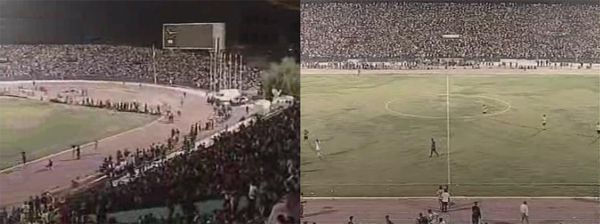 حضور جماهيري كثيف شهده ملعب المباراة