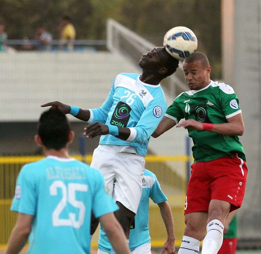 من لقاء الذهاب بين الوحدات والفيصلي