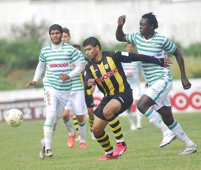 جانب مباراة النادي البنزرتي وشبيبة القيروان 