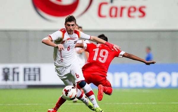 أحمد أشقر لاعب المنتخب السوري 