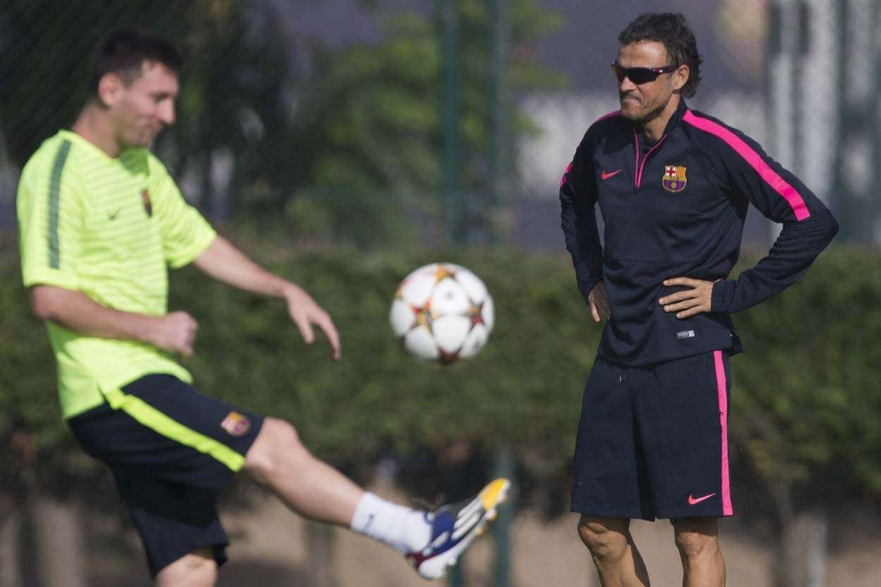 messi-is-not-happy-with-luis-enrique-options-as-barcelona-manager