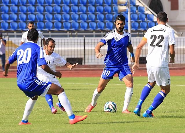 من مباريات الدوري المصري 