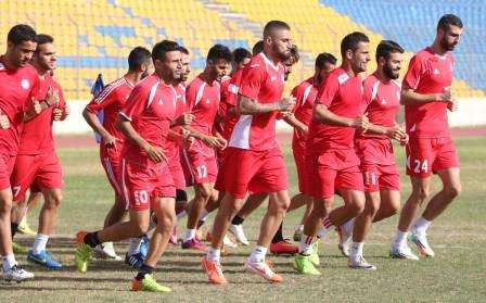   من تدريبات لبنان استعداداً لودية سوريا