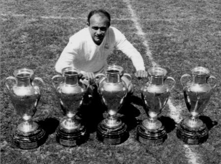 الفيردو دي ستيفانو مع كؤوس دوري الابطال 56-60