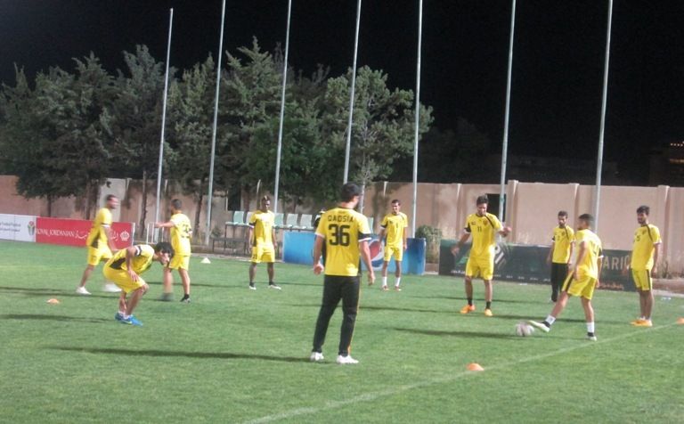 جانب من تدريبات القادسية