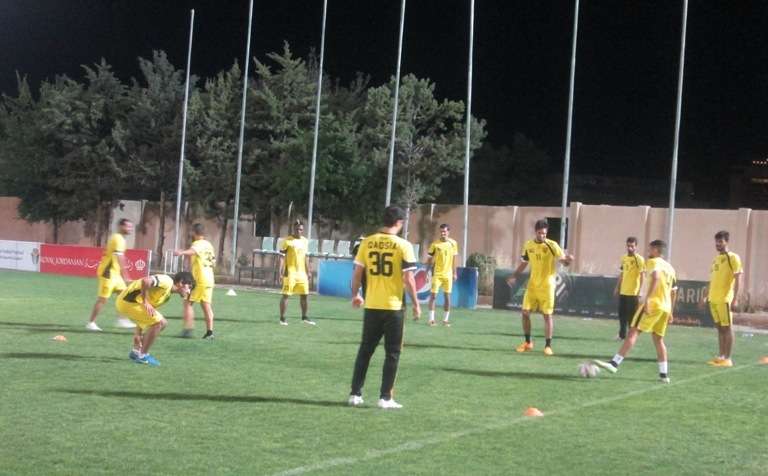 جانب من تدريبات القادسية