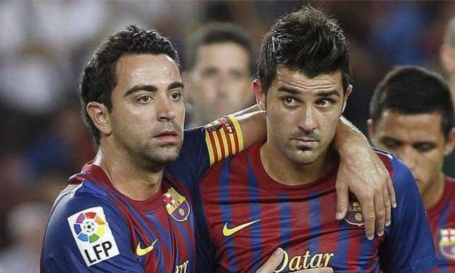 david villa xavi hernandez56665