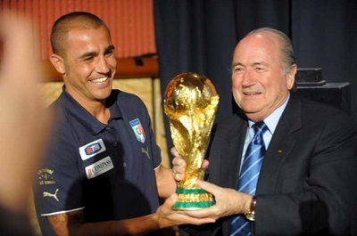 بلاتر وكانافارو مع كاس العالم