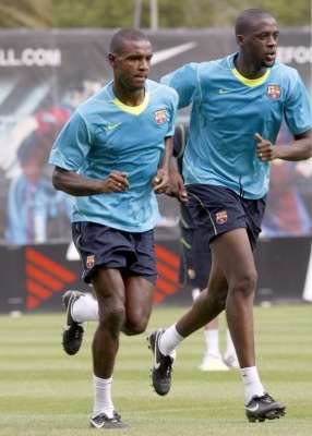 الإيفواري يايا توريه والفرنسي إريك أبيدال